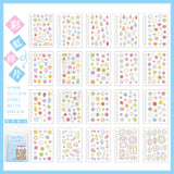 Color Garden Mini Sticker Book