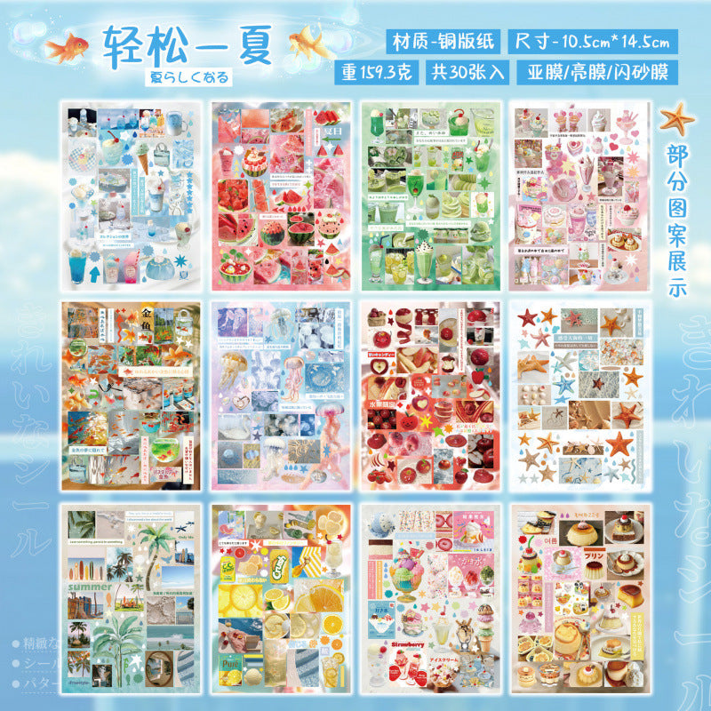 The Story of Season Sticker Book Series