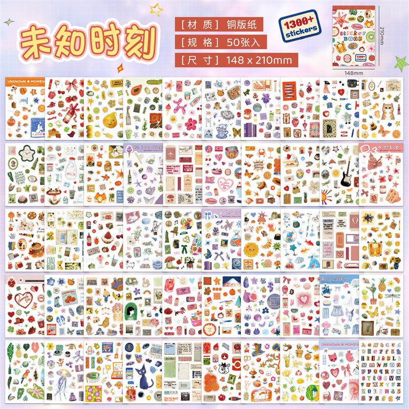 A5 Size Daydram Collection Sticker Book