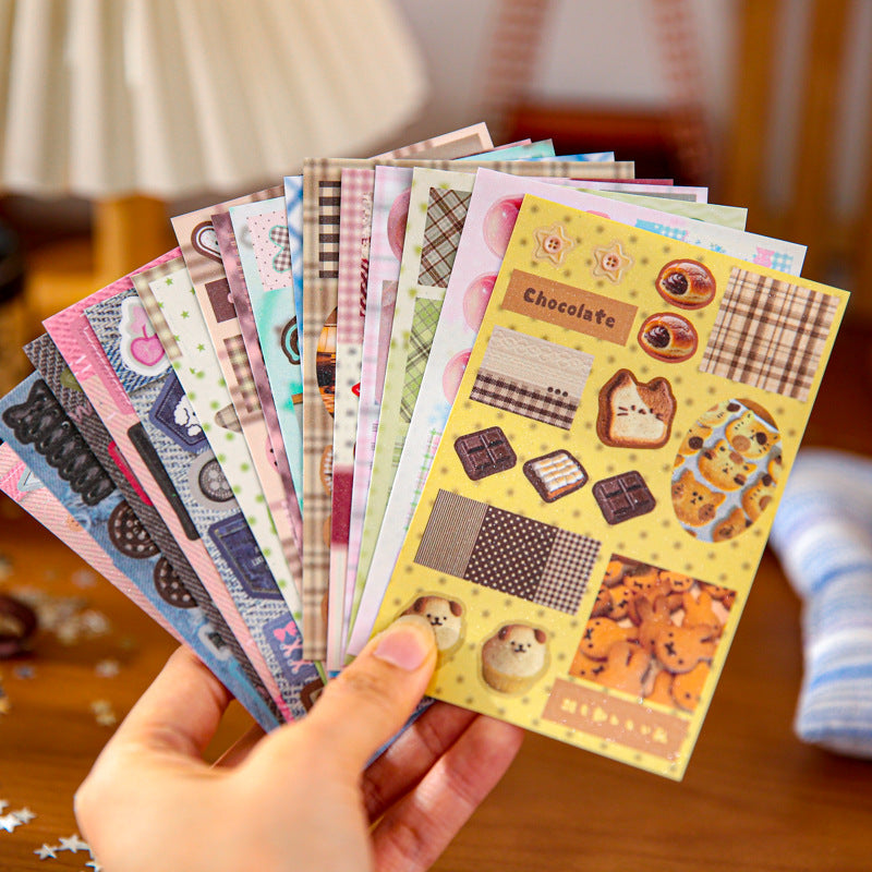 Fabric Craft House Sticker Book
