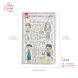 Winter Love Story Sticker Sheet