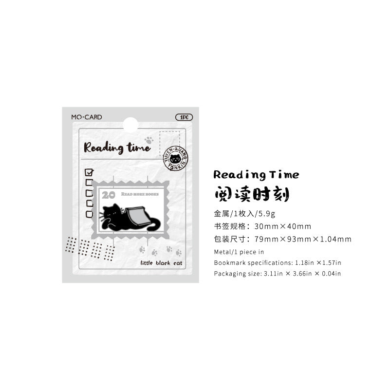 Kitten's Reminder Metal Bookmarks