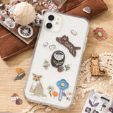 Embroidery Style Retro Sticker Book