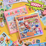 1000+pcs Toy Wonderland Sticker Book