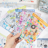 Song of Raining Coil Sticker Book