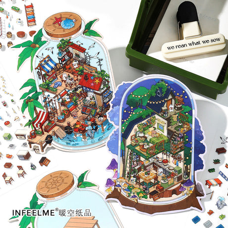 Opening Today Vol.9 Landscape Sticker Sheet