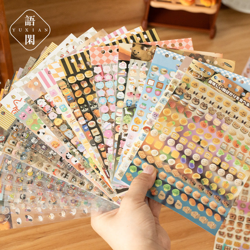 2500pcs Mini Deco Sticker Book