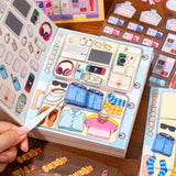 Daily Life DIY Scene Sticker Book