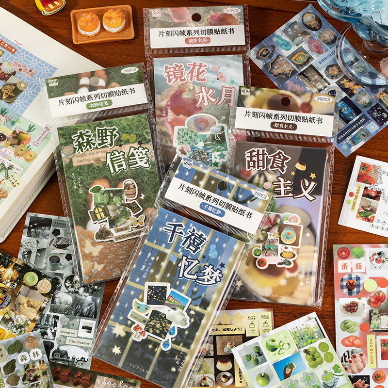 Retro Scenes Sticker Book Series 3