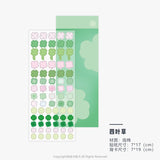 Lucky Series Puffy Sticker Sheet