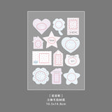 Fluffy Bubble Felt Sticker
