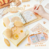 Tutu&Byebye Bakery House Loose-leaf Journal Notebook