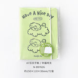 A7 Size Colorful Loose-leaf Notebook