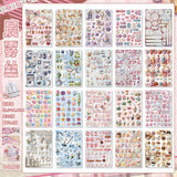 Texture Map Sticker Book