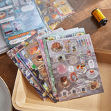 New Series! 800pcs Retro Sticker Book