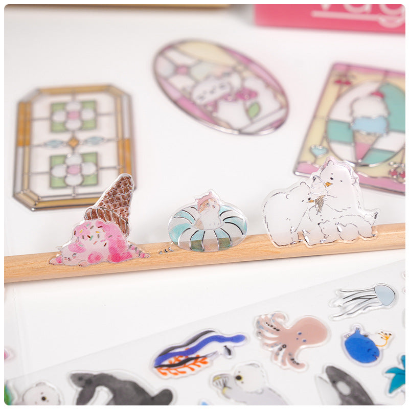 Japanese Style 3D Sticker Sheet Vol.2