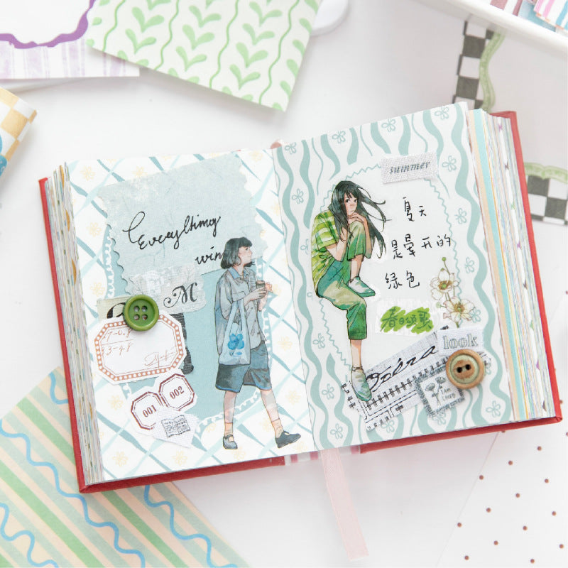 Journal Wishes 200 Pages Material Paper Book