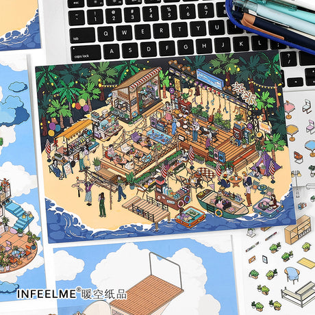 Opening Today Vol.10 Landscape Sticker Sheet