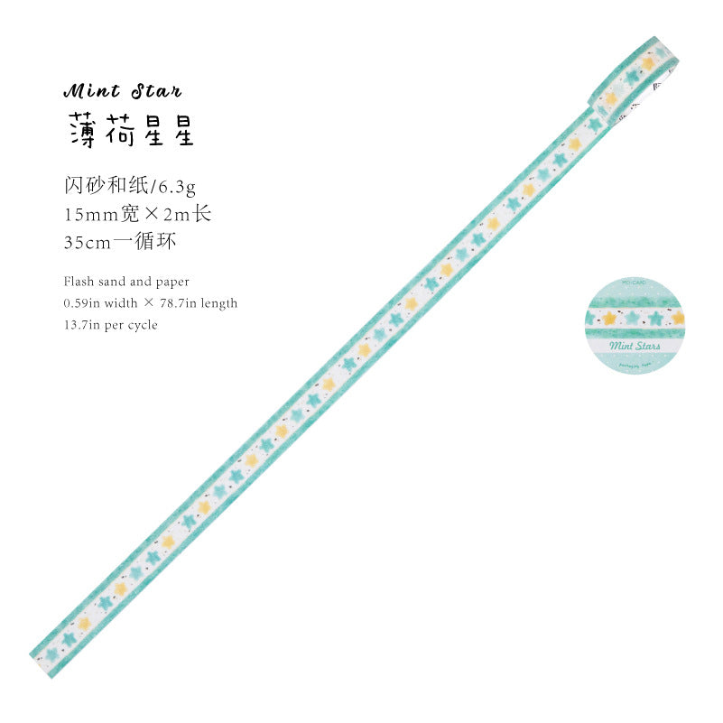 Cake Shop Glitter Sticker Tape