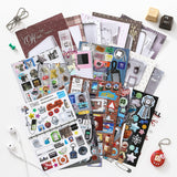 Scrapbooking Box Sticker Book Series