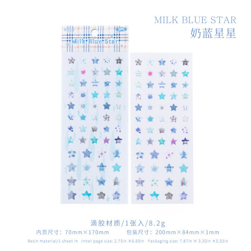 Spring Star 3D Sticker