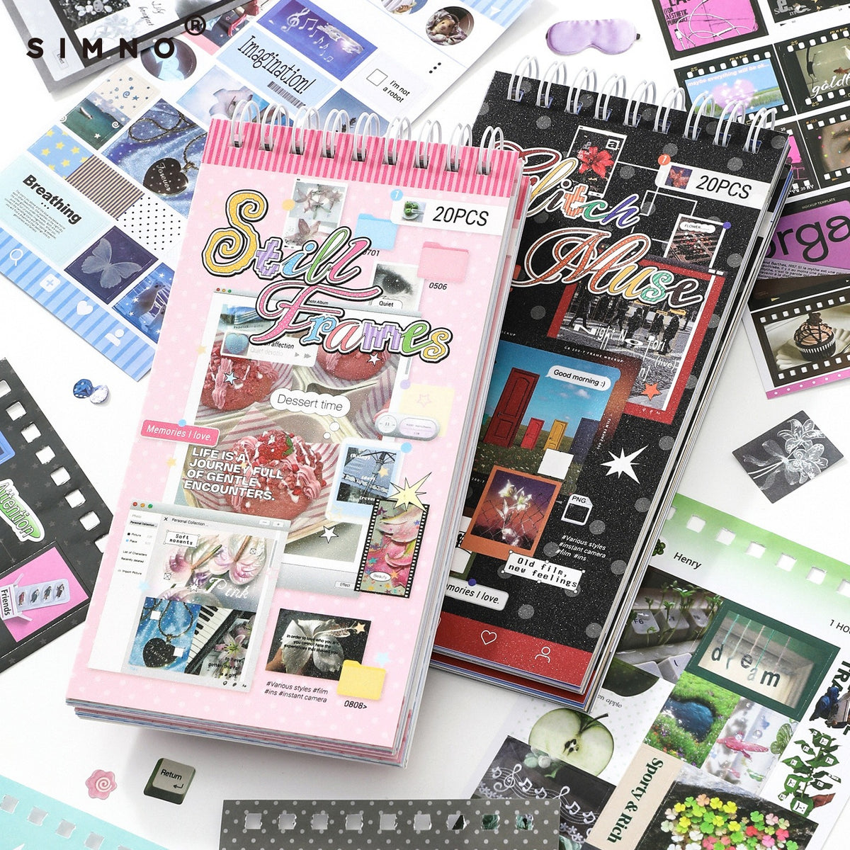 Paragraph Diary Aesthetic Sticker Book