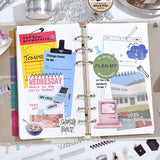 Time Organizer Clip Sticker Tape