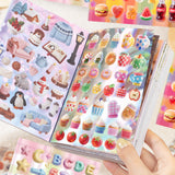 Texture Map Sticker Book