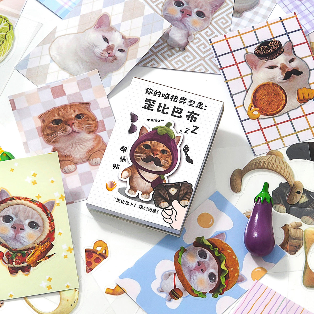 Kitty Catton Mini Sticker Book