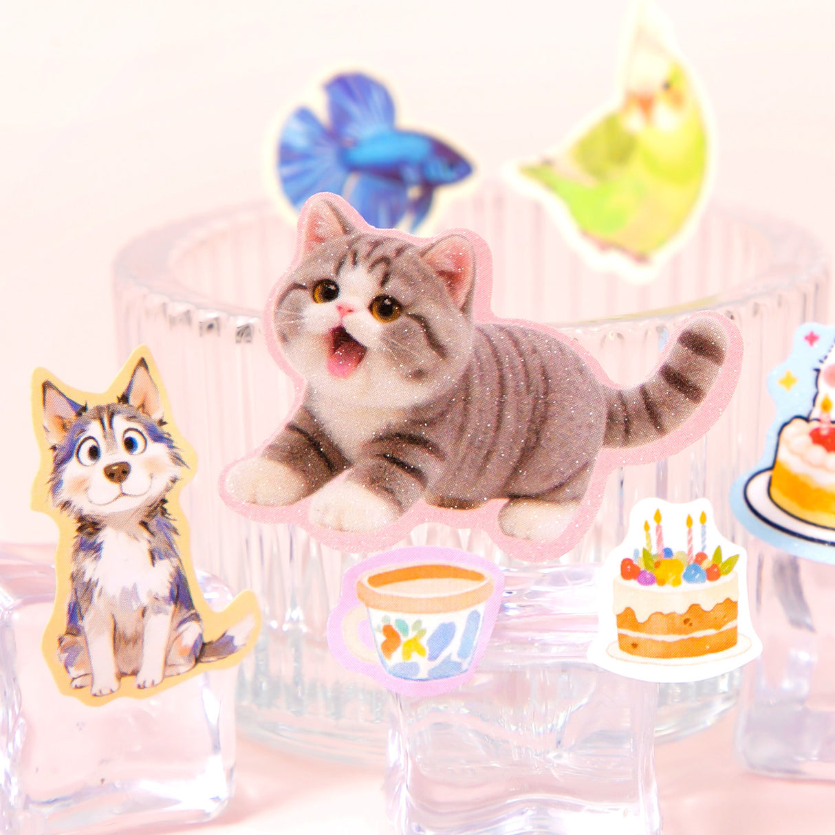 Fluffy Cuties Collection Sticker Book