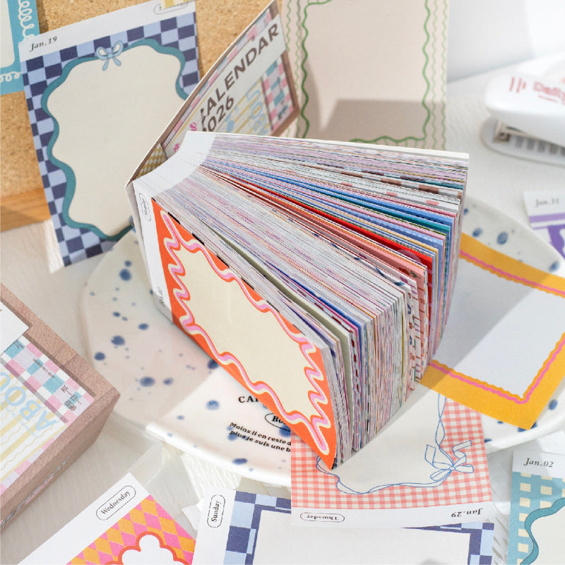 372 Pages Aesthetic Memo Pad