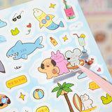 2000 pcs Cuties Diary Sticker Book