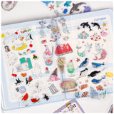 Japanese Style 3D Sticker Sheet Vol.2