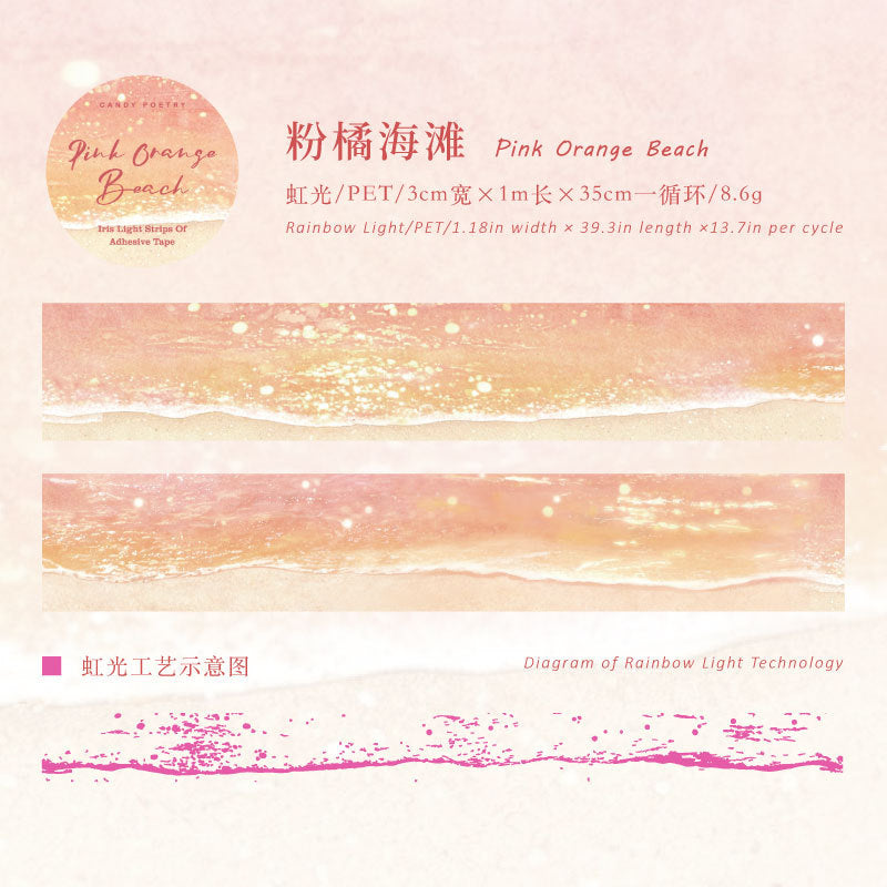 Glowing Sea Sticker Tape