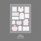 Fluffy Bubble Felt Sticker