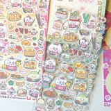 Pencil Spoon Food Contest Sticker Sheet