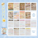 2500pcs Mini Deco Sticker Book