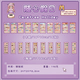 Pixel Cloth Changing Spiral Sticker Book