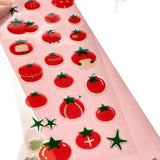 Summer Time Deco 3D Sticker Sheet