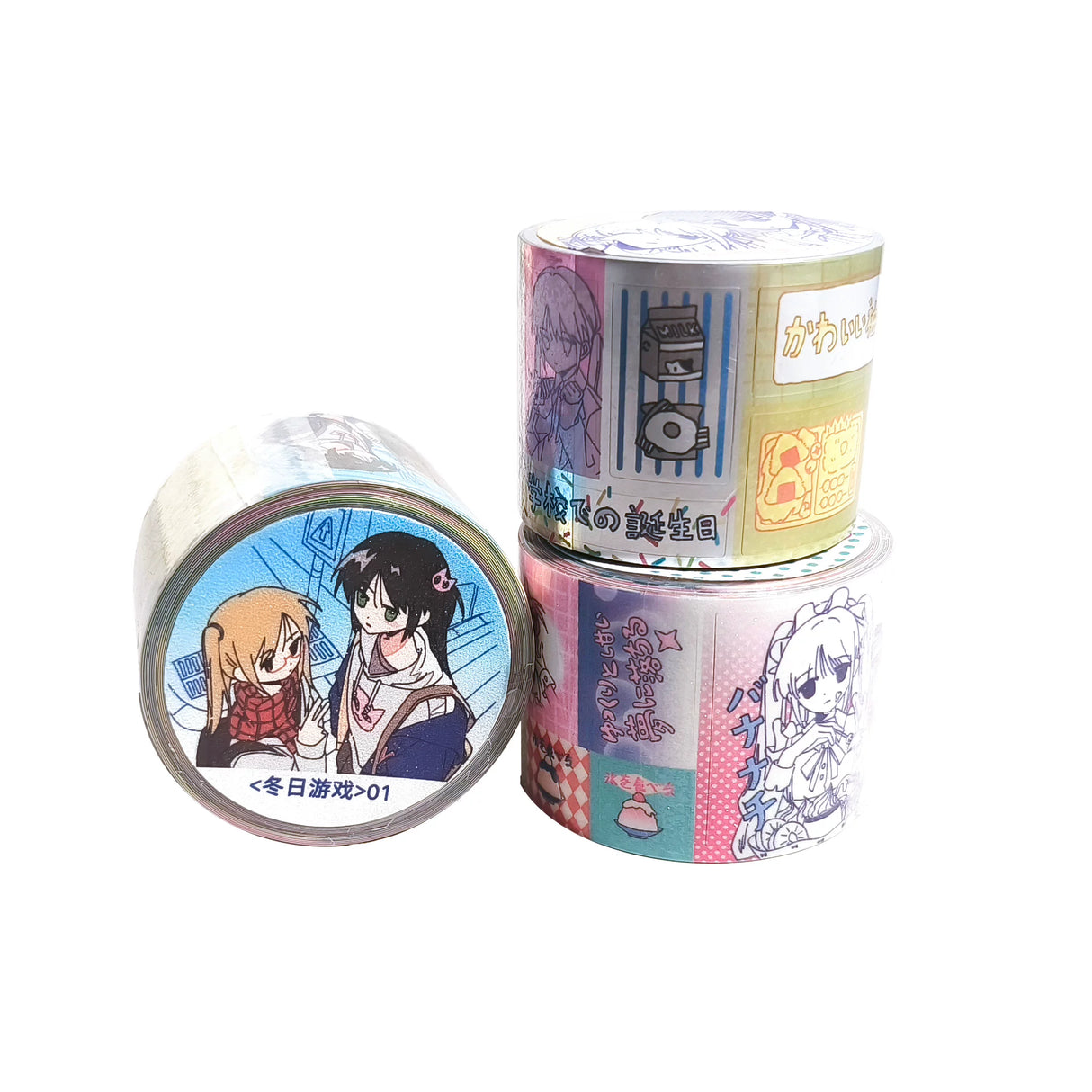 AGUGU Winter Game Glitter Sticker Tape