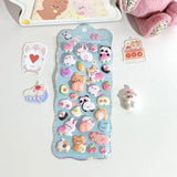 Cute Animal Squishy 3D Sticker Sheet Vol.2