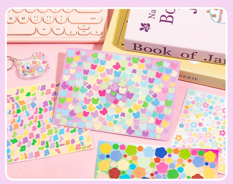 Colorful Dreamland Deco Sticker Book