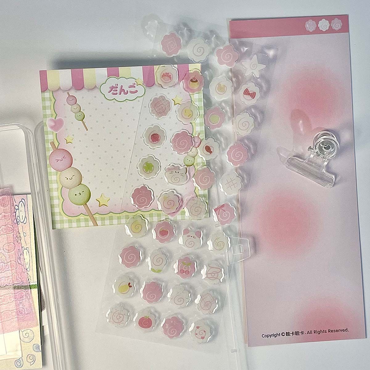 Summer Time Deco 3D Sticker Sheet