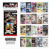 Paragraph Diary Aesthetic Sticker Book