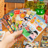 Today's Food Diary Sticker Book