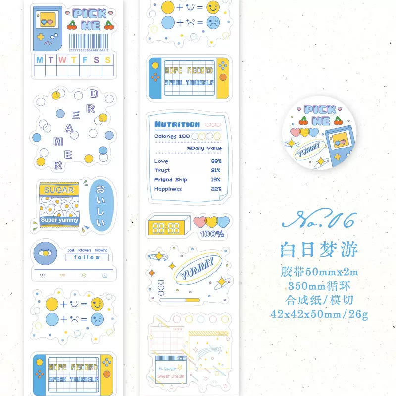 Half Sugar Series Sticker Tape