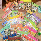 1300pcs Retro Sticker Book