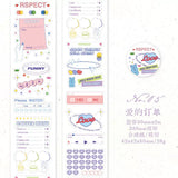 Half Sugar Series Sticker Tape