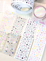 Glitter Star Sticker Tape