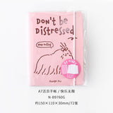 A7 Size Colorful Loose-leaf Notebook